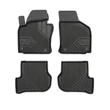 VW Volkswagen Golf VI Frogum No77 fekete 3D hótálcás TPE gumiszőnyeg szett 77407145