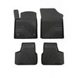 Kép 1/8 - SEAT Mii Frogum No77 fekete 3D hótálcás TPE gumiszőnyeg szett 77407176