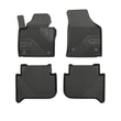 VW Volkswagen Touran I Frogum No77 fekete 3D hótálcás TPE gumiszőnyeg szett 77407183