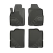 Kép 1/8 - Fiat Panda II Frogum No77 fekete 3D hótálcás TPE gumiszőnyeg szett 77407190
