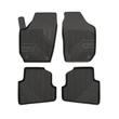 Kép 1/8 - Skoda Fabia II Frogum No77 fekete 3D hótálcás TPE gumiszőnyeg szett 77407220
