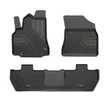 Peugeot Partner II Frogum No77 fekete 3D hótálcás TPE gumiszőnyeg szett 77407251