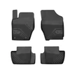 Citroen C4 I Frogum No77 fekete 3D hótálcás TPE gumiszőnyeg szett 77407299
