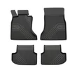 Kép 1/8 - BMW F10 Sedan LCI X-Drive Frogum No77 fekete 3D hótálcás TPE gumiszőnyeg szett 77407374
