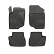 Peugeot 207 Frogum No77 fekete 3D hótálcás TPE gumiszőnyeg szett 77407435