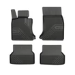 Kép 1/8 - BMW E60 E61 Frogum No77 fekete 3D hótálcás TPE gumiszőnyeg szett 77407800