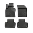 Kép 1/8 - Volvo XC60 II Frogum No77 fekete 3D hótálcás TPE gumiszőnyeg szett 77407848