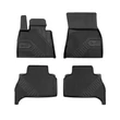 Kép 1/8 - BMW X5 G05 Frogum No77 fekete 3D hótálcás TPE gumiszőnyeg szett 77407923