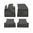 Kép 1/8 - Opel Grandland I - X Frogum No77 fekete 3D hótálcás TPE gumiszőnyeg szett 77407947