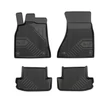 Kép 1/8 - Audi A5 I 8T Coupe Frogum No77 fekete 3D hótálcás TPE gumiszőnyeg szett 77407954