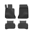 Kép 1/8 - Mercedes Benz W204 Frogum No77 fekete 3D hótálcás TPE gumiszőnyeg szett 77408005