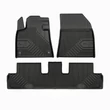 Kép 1/8 - Citroen C4 SpaceTourer Frogum No77 fekete 3D hótálcás TPE gumiszőnyeg szett 77408159