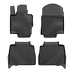 Kép 1/8 - Mercedes Benz GLE W167 Frogum No77 fekete 3D hótálcás TPE gumiszőnyeg szett 77408180