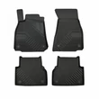 Kép 1/8 - Audi A6 C8 Frogum No77 fekete 3D hótálcás TPE gumiszőnyeg szett 77408357