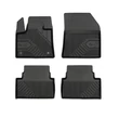 Kép 1/8 - Citroen C5 Aircross Frogum No77 fekete 3D hótálcás TPE gumiszőnyeg szett 77408432