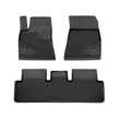 Kép 1/8 - Tesla Model 3 Frogum No77 fekete 3D hótálcás TPE gumiszőnyeg szett 77408593