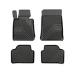 Kép 1/8 - BMW E90 E91 E92 Frogum No77 fekete 3D hótálcás TPE gumiszőnyeg szett 77408678