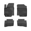 Kép 1/8 - Hyundai i20 I Frogum No77 fekete 3D hótálcás TPE gumiszőnyeg szett 77408777