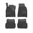 Audi A6 C6 2006-2011 Frogum No77 fekete 3D hótálcás TPE gumiszőnyeg szett 77408852