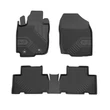 Kép 1/8 - Toyota RAV4 III Frogum No77 fekete 3D hótálcás TPE gumiszőnyeg szett 77409163