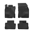Kép 1/8 - Nissan Qashqai II Frogum No77 fekete 3D hótálcás TPE gumiszőnyeg szett 77409538