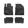 Kép 1/8 - Hyundai i10 II Frogum No77 fekete 3D hótálcás TPE gumiszőnyeg szett 77409576