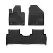 Kép 1/8 - Kia Sorento III Frogum No77 fekete 3D hótálcás TPE gumiszőnyeg szett 77409644