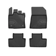 Kép 1/8 - Renault Captur II Frogum No77 fekete 3D hótálcás TPE gumiszőnyeg szett 77409897