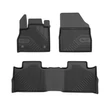 Kép 1/8 - Renault Espace V Frogum No77 fekete 3D hótálcás TPE gumiszőnyeg szett 77409965