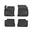 Kép 1/8 - DS3 Crossback Frogum No77 fekete 3D hótálcás TPE gumiszőnyeg szett 77425149