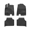 Kép 1/8 - Kia Niro EV I Frogum No77 fekete 3D hótálcás TPE gumiszőnyeg szett 77425187