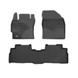 Kép 1/8 - Toyota Verso Frogum No77 fekete 3D hótálcás TPE gumiszőnyeg szett 77425224
