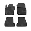 Kép 1/8 - Ford Focus III Frogum No77 fekete 3D hótálcás TPE gumiszőnyeg szett 77425286