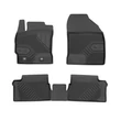 Kép 1/8 - Toyota Auris II Frogum No77 fekete 3D hótálcás TPE gumiszőnyeg szett 77425484