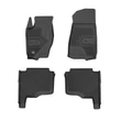 Kép 1/8 - Jeep Grand Cherokee III Frogum No77 fekete 3D hótálcás TPE gumiszőnyeg szett 77425491