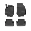 Kép 1/8 - Renault Fluence Frogum No77 fekete 3D hótálcás TPE gumiszőnyeg szett 77425668