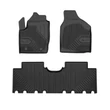 Kép 1/8 - Ford Galaxy I Frogum No77 fekete 3D hótálcás TPE gumiszőnyeg szett 77425675