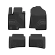 Kép 1/8 - Hyundai i20 III - Bayon Frogum No77 fekete 3D hótálcás TPE gumiszőnyeg szett 77425828
