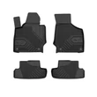 Kép 1/8 - Audi TT II 8J Frogum No77 fekete 3D hótálcás TPE gumiszőnyeg szett 77425842