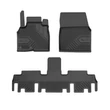 Kép 1/8 - Renault Espace IV Frogum No77 fekete 3D hótálcás TPE gumiszőnyeg szett 77426061