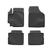 Kép 1/8 - Suzuki Celerio Frogum No77 fekete 3D hótálcás TPE gumiszőnyeg szett 77426108