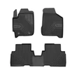 Kép 1/8 - Kia Carens II Frogum No77 fekete 3D hótálcás TPE gumiszőnyeg szett 77426368
