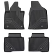 Kép 1/8 - SsangYong Torres Frogum No77 fekete 3D hótálcás TPE gumiszőnyeg szett 77412620