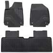 Kép 1/8 - Hyundai Ioniq 6 Frogum No77 fekete 3D hótálcás TPE gumiszőnyeg szett 77412651