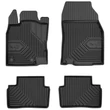 Kép 1/8 - Renault Kadjar Frogum No77 fekete 3D hótálcás TPE gumiszőnyeg szett 77425026