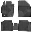 Kép 1/8 - Toyota Prius III Frogum No77 fekete 3D hótálcás TPE gumiszőnyeg szett 77425354