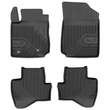 Kép 1/8 - Toyota Aygo II Frogum No77 fekete 3D hótálcás TPE gumiszőnyeg szett 77425996