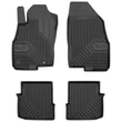 Kép 1/8 - Fiat Punto EVO Frogum No77 fekete 3D hótálcás TPE gumiszőnyeg szett 77426436