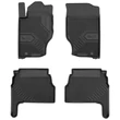 Kép 1/8 - Kia Sorento I Frogum No77 fekete 3D hótálcás TPE gumiszőnyeg szett 77426443