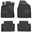 Kép 1/8 - Nissan Qashqai I Frogum No77 fekete 3D hótálcás TPE gumiszőnyeg szett 77426733